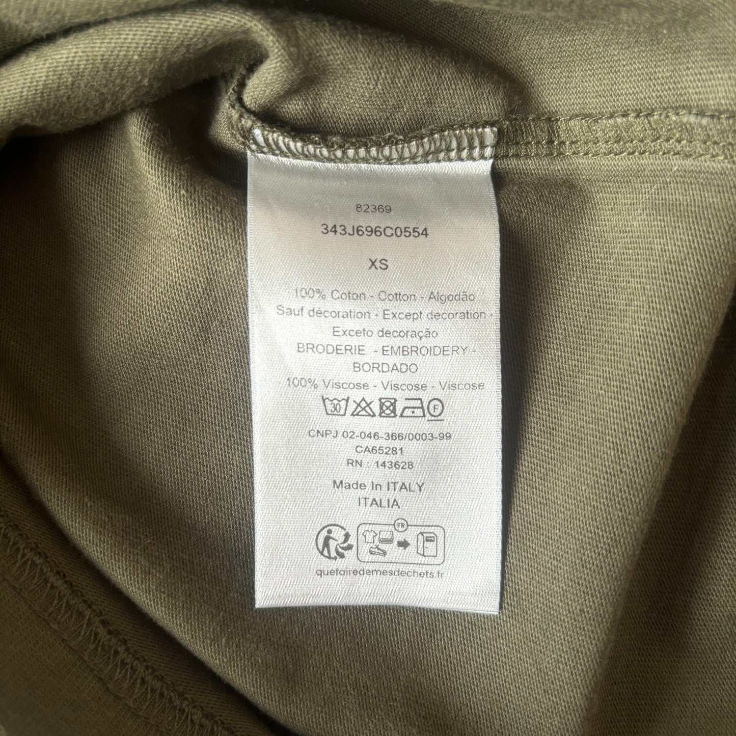 Dior T-Shirt - Fits Small/Medium