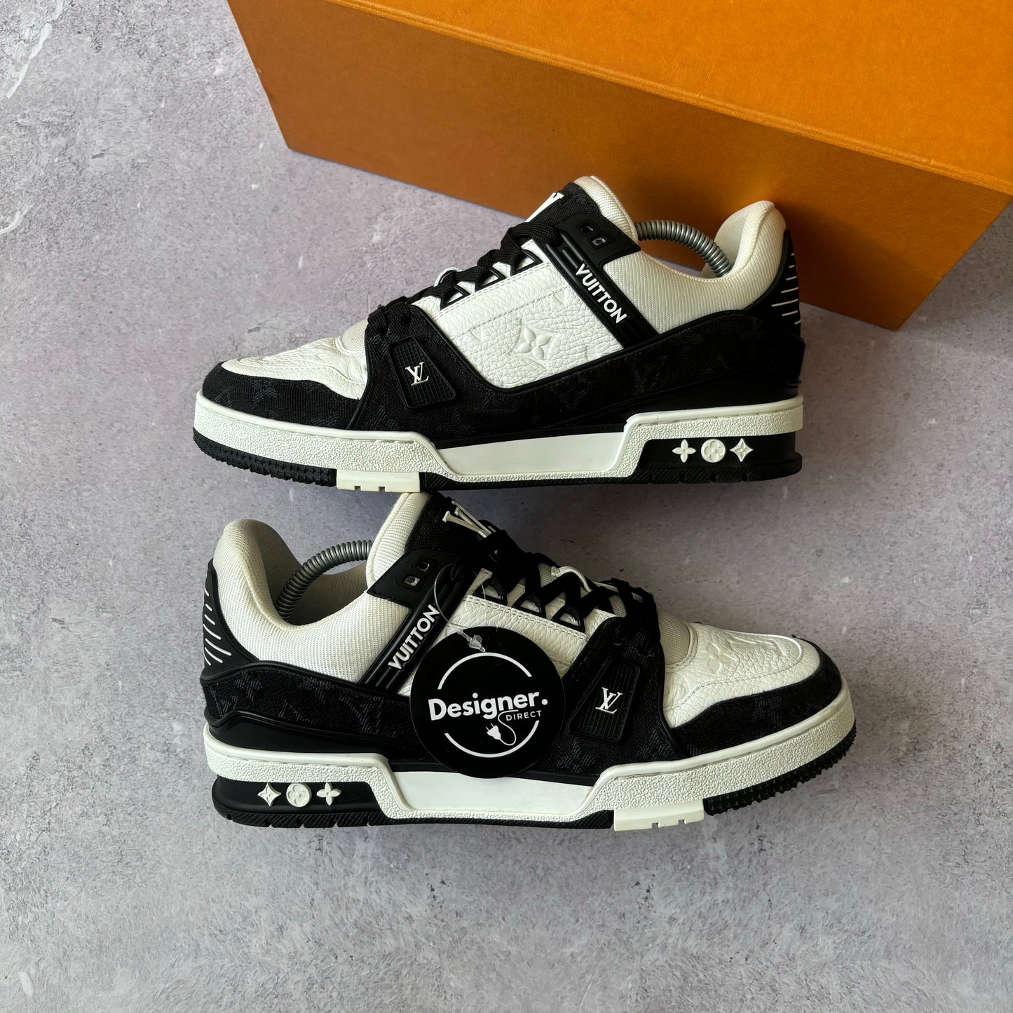 Louis Vuitton Paris Exclusive Denim Trainers - Fits UK 8