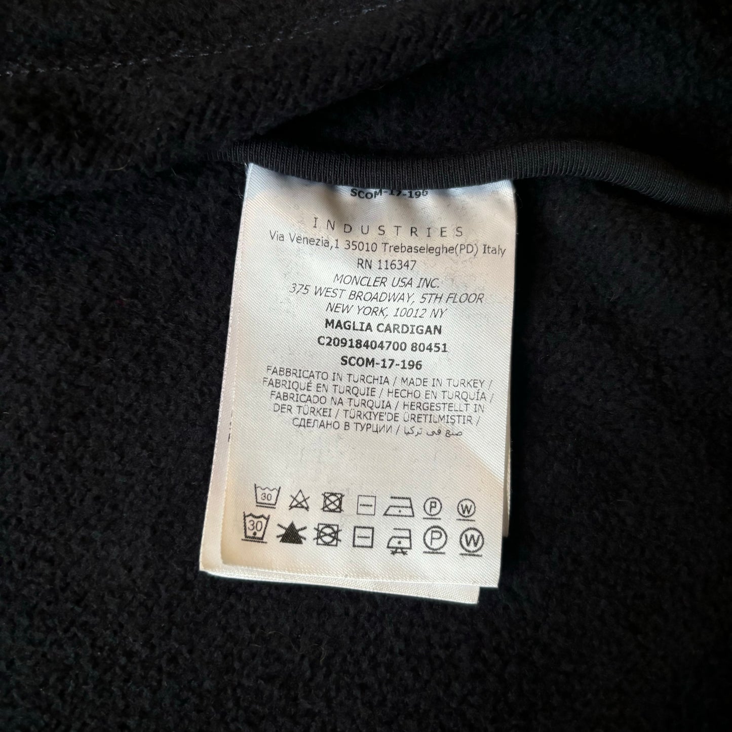 Moncler Zip Up Jacket - Medium