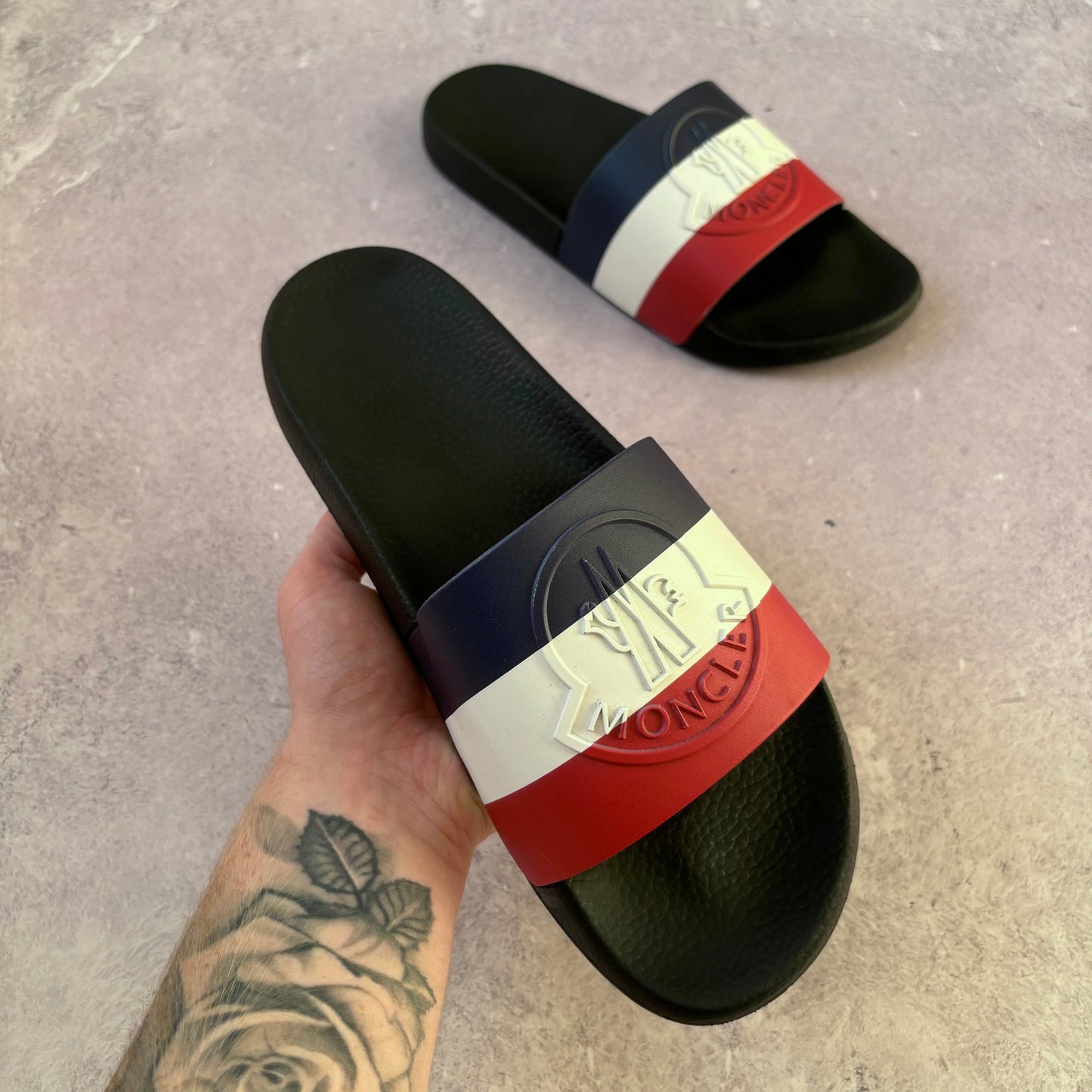 Moncler Sliders - UK 9