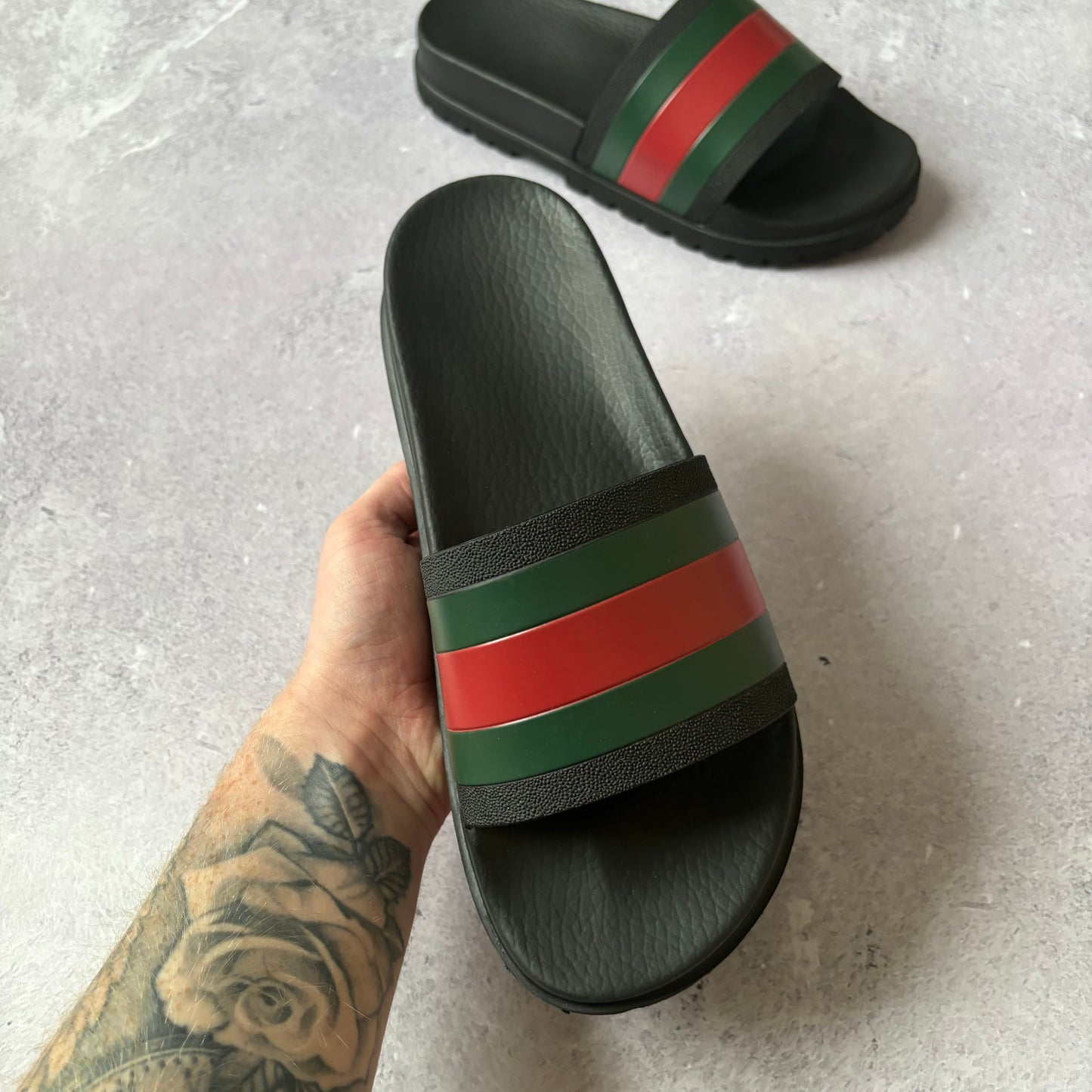 Gucci Web Sliders - UK 7