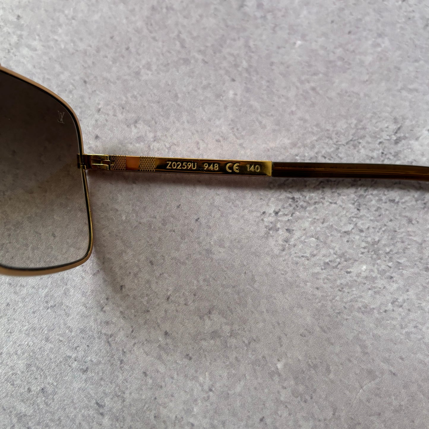 Louis Vuitton Attitude Sunglasses - Gold