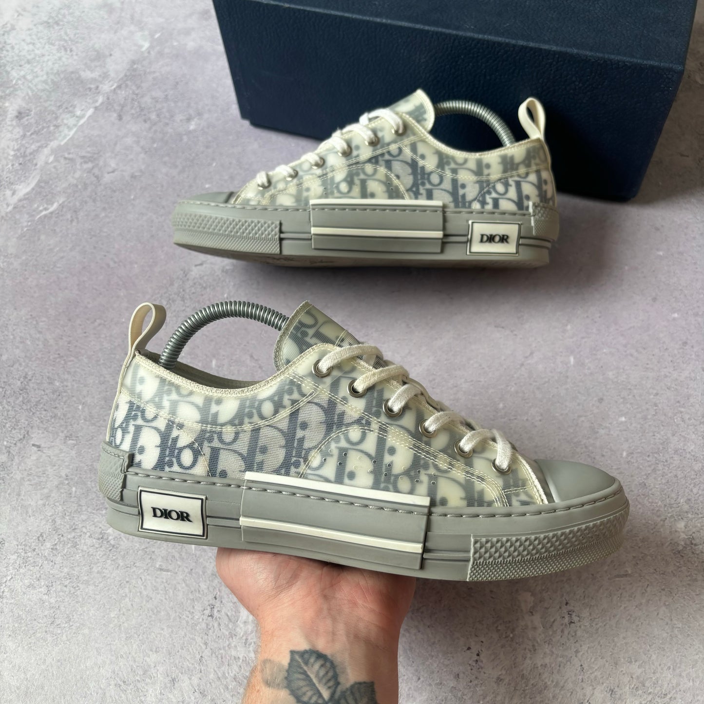 Dior B23 Low Trainers - UK 6.5