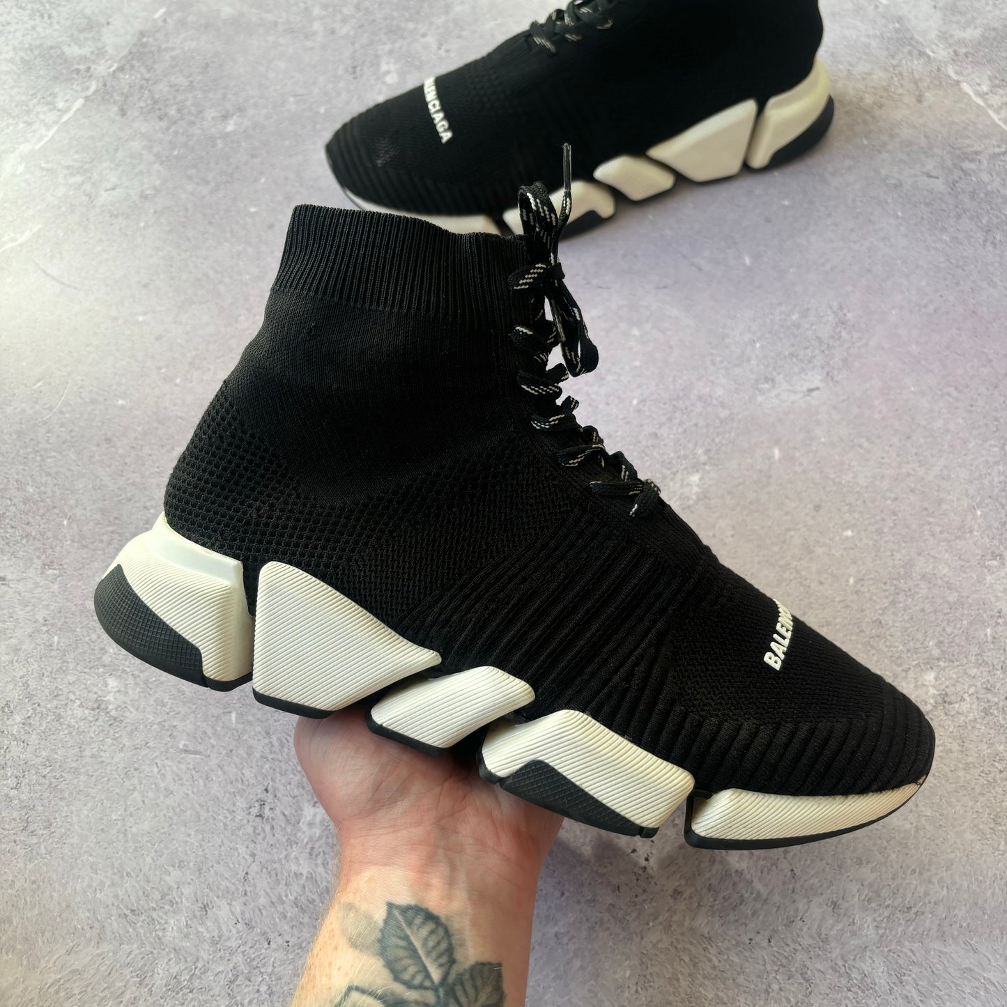 Balenciaga Speed Laced Trainers - UK 10