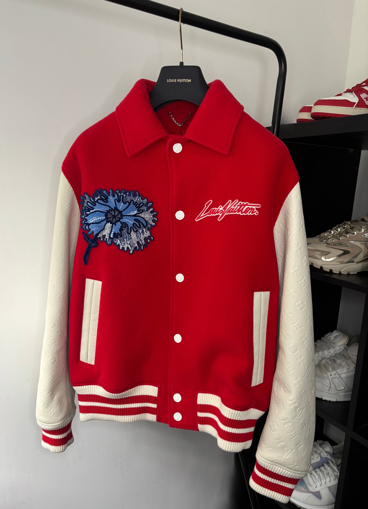 Louis Vuitton X Yayoi Kusama Varsity Jacket - Fits Medium