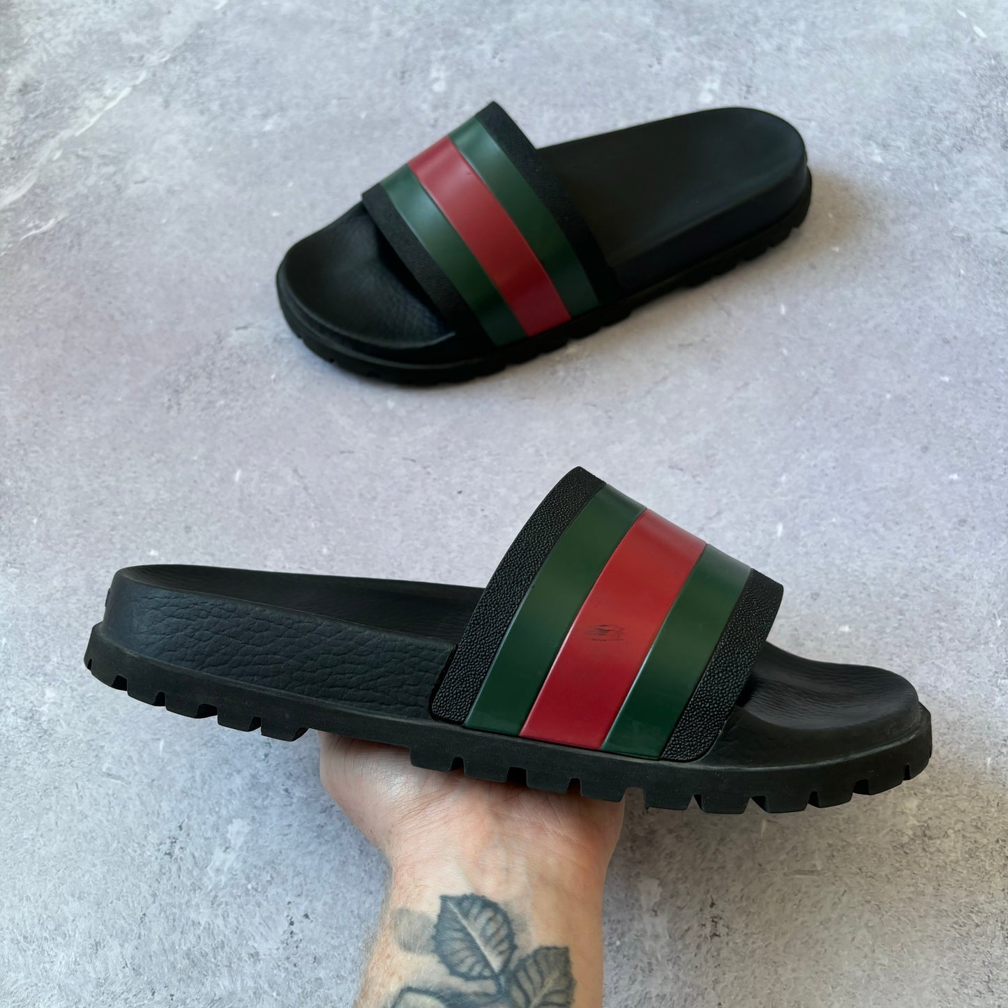 Gucci Web Sliders - UK 10