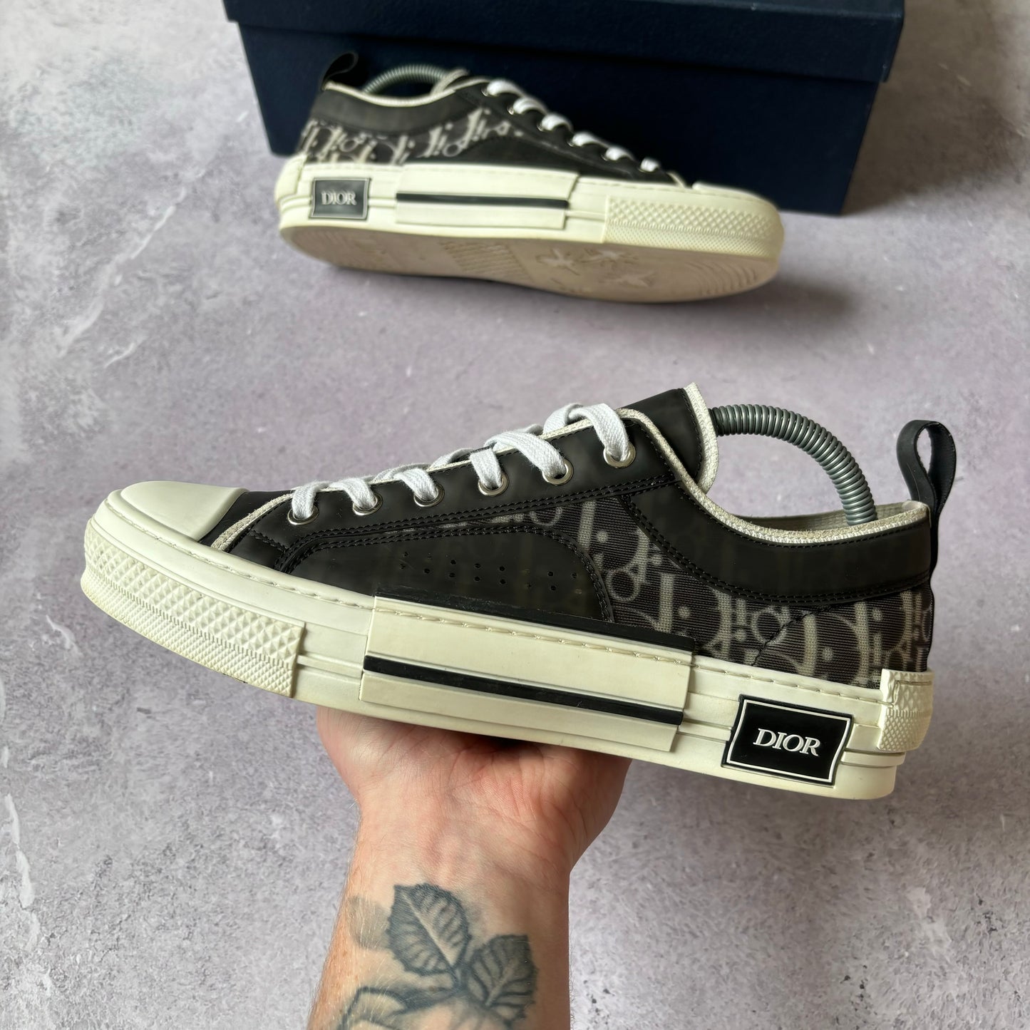Dior B23 Low Trainers - UK 7