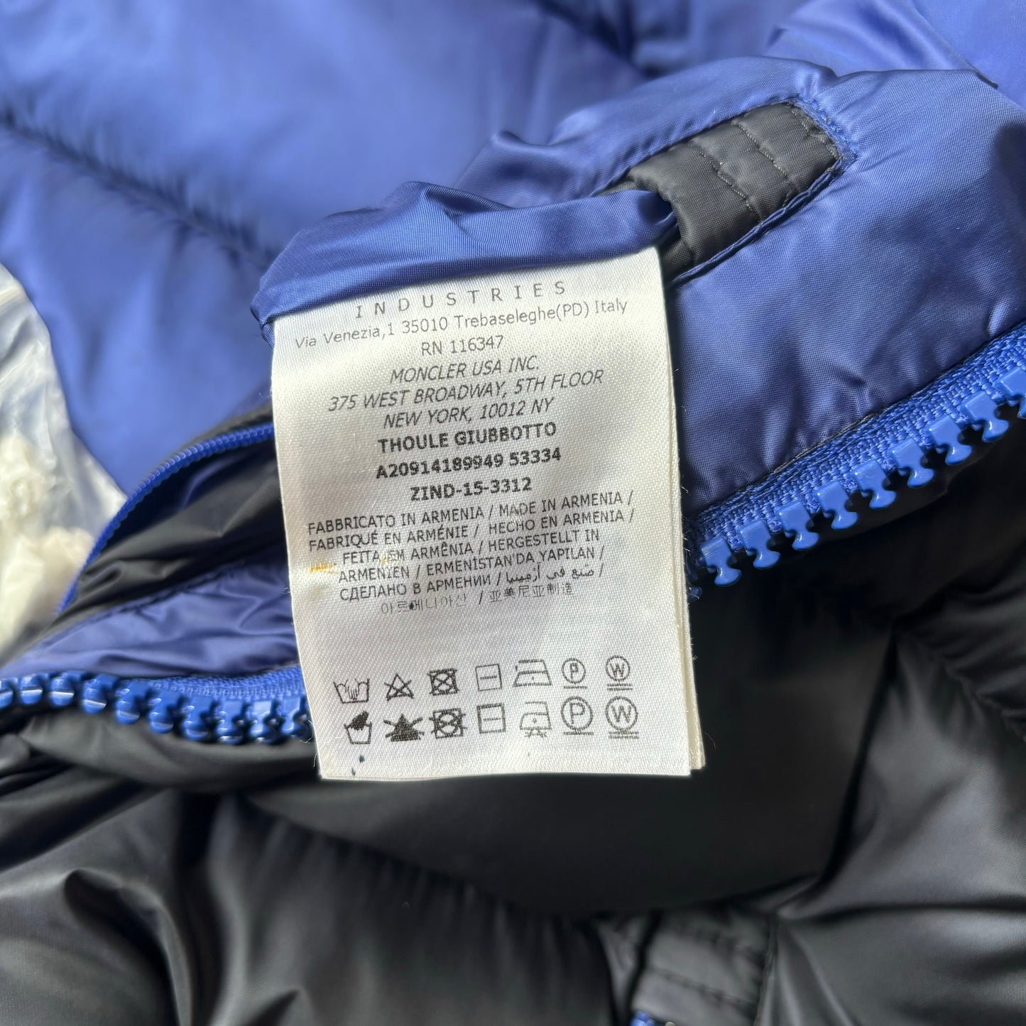 Moncler Thoule Puffer Jacket - Size 5