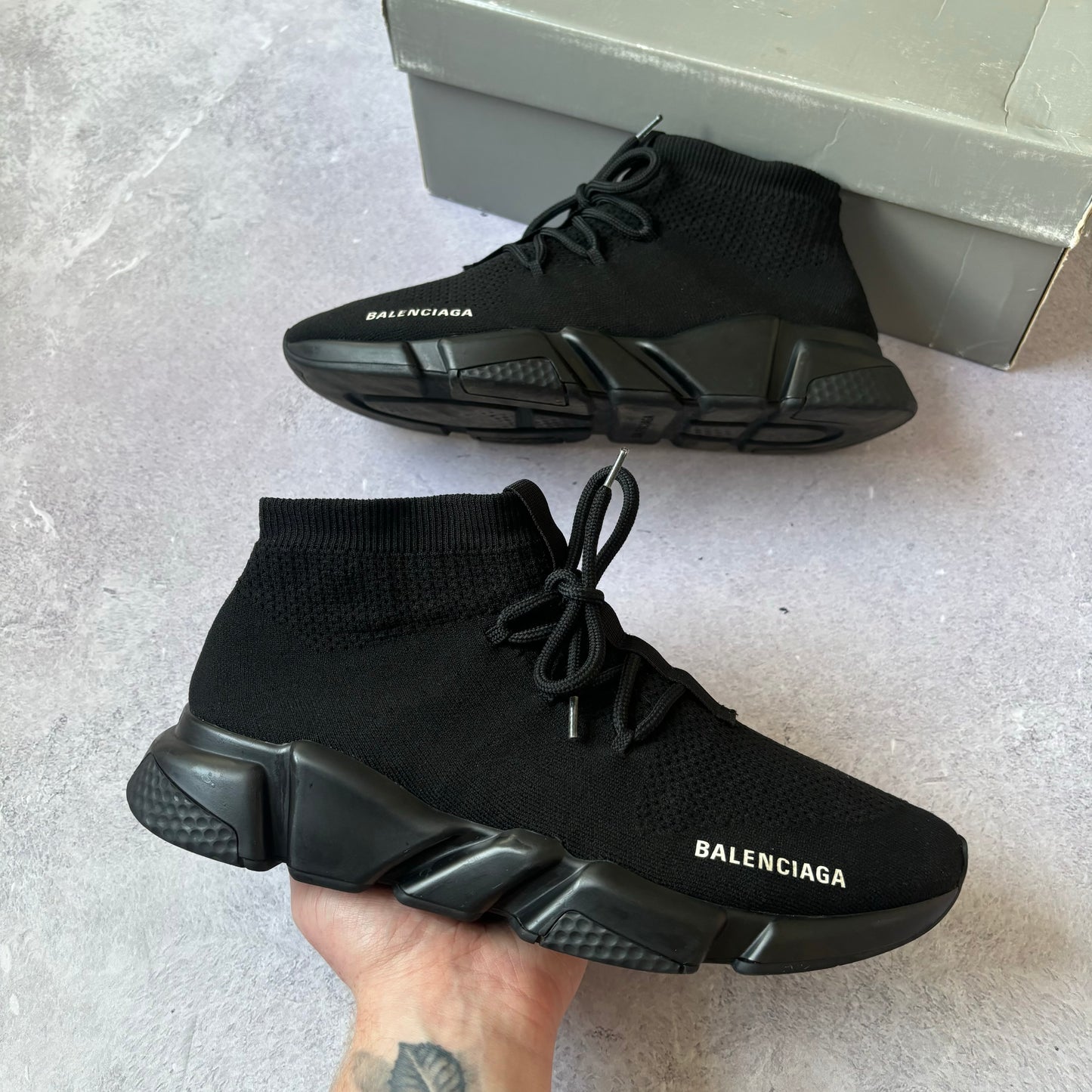Balenciaga Speed Laced Trainers - Fits UK 9