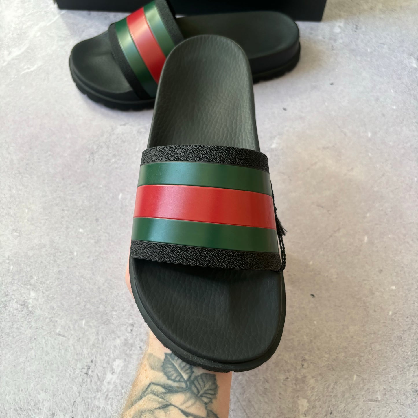 Gucci Web Sliders - UK 8