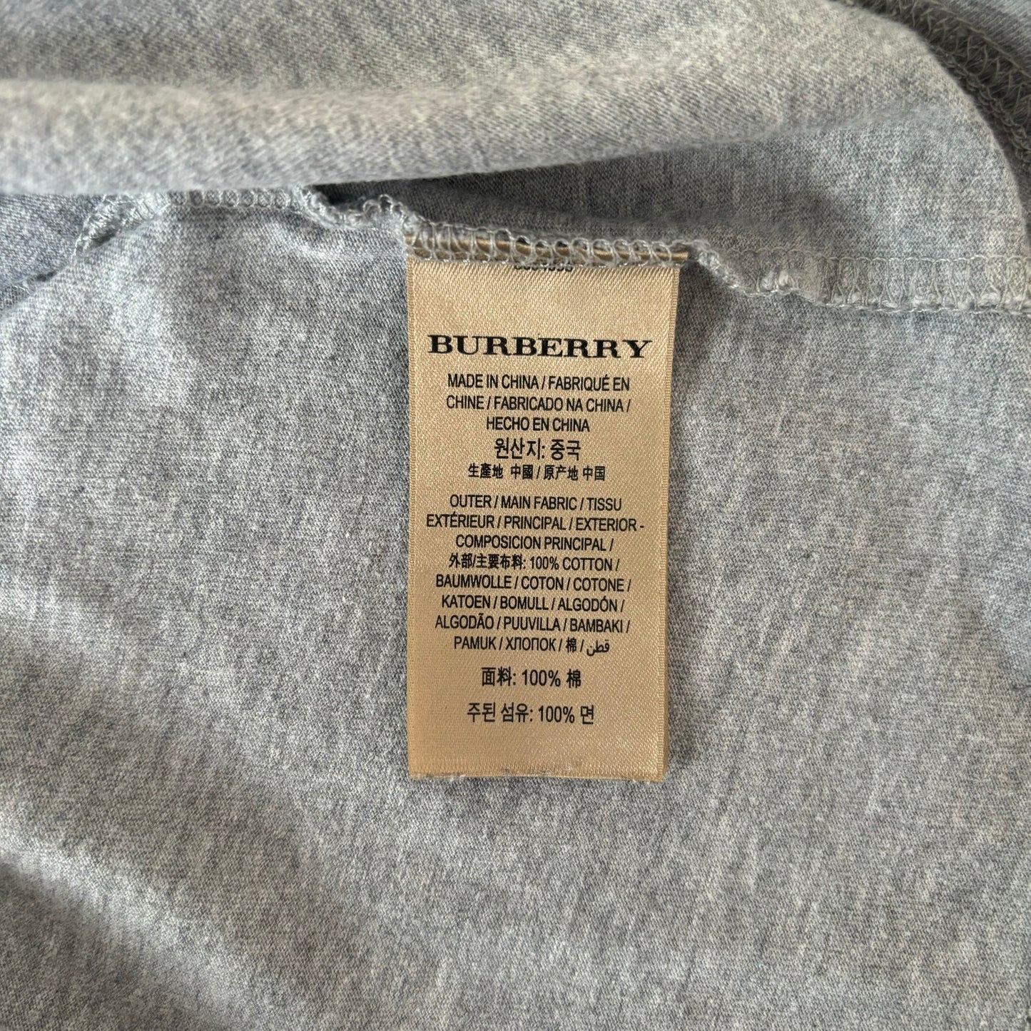 Burberry T-Shirt - Small