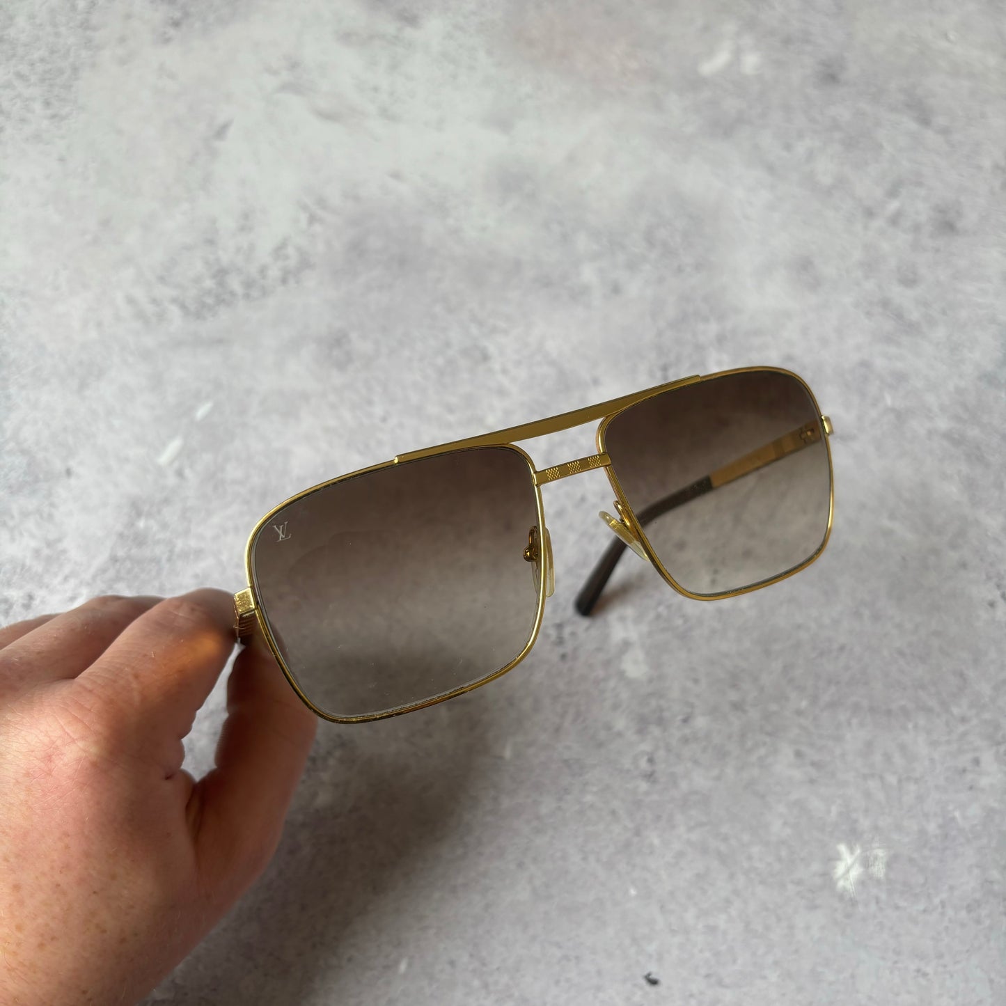 Louis Vuitton Attitude Sunglasses - Gold