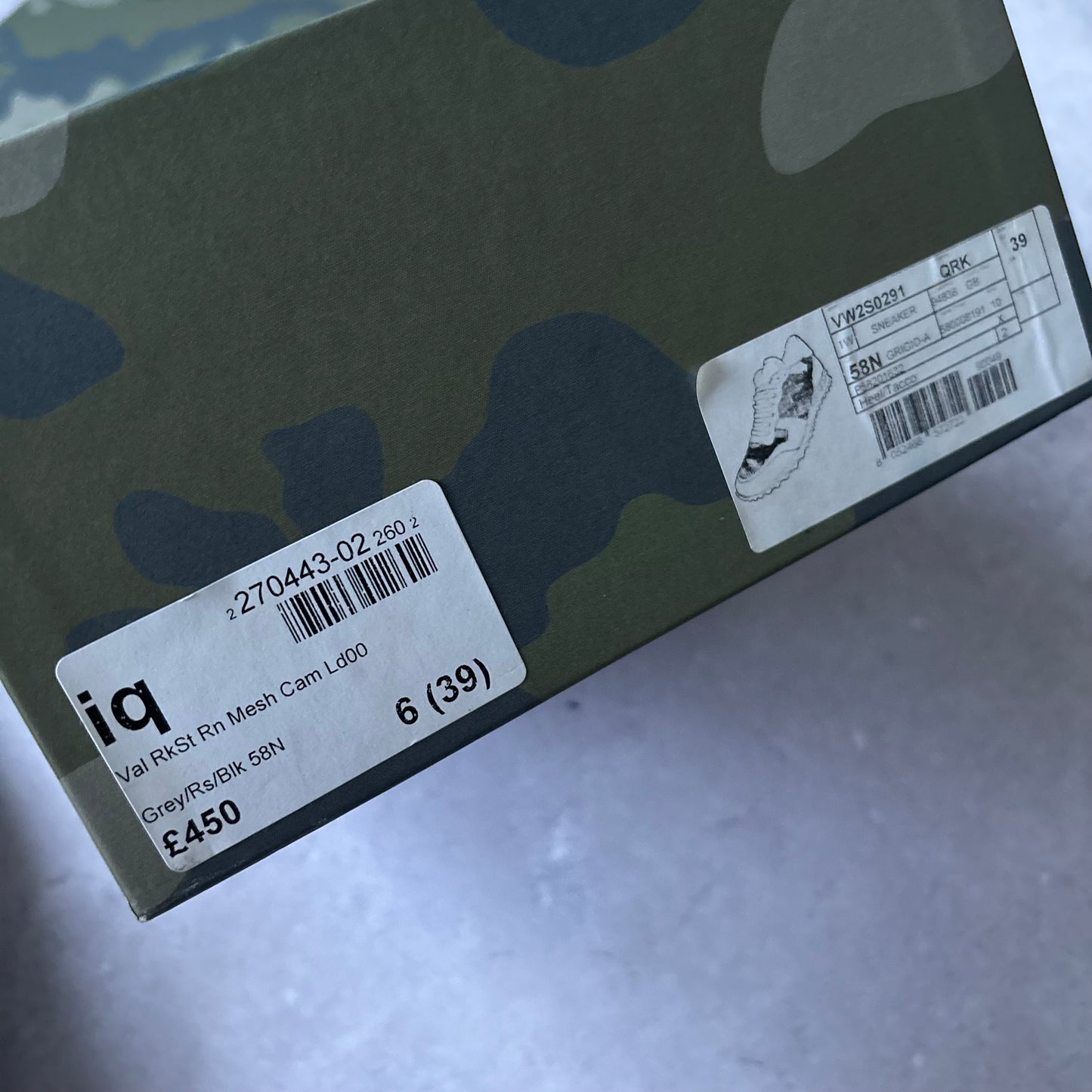 Valentino Rockerunner Trainers - UK 6