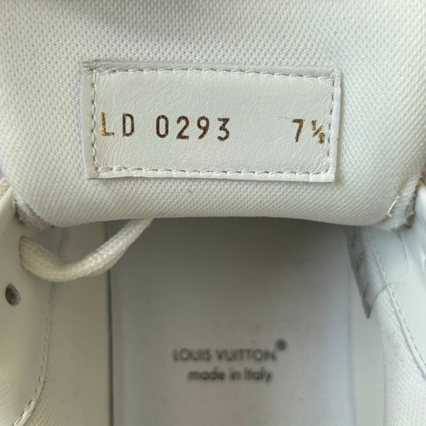 Louis Vuitton Denim Trainers - Fits UK 8.5