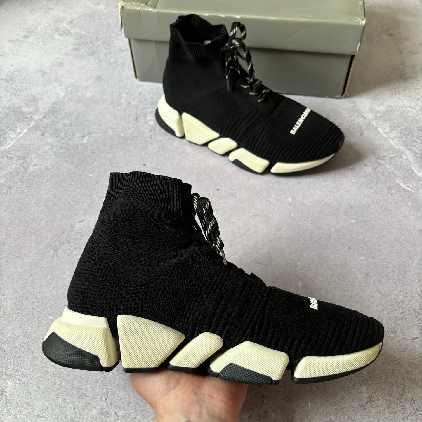 Balenciaga Speed Laced Trainers - Fits UK 9
