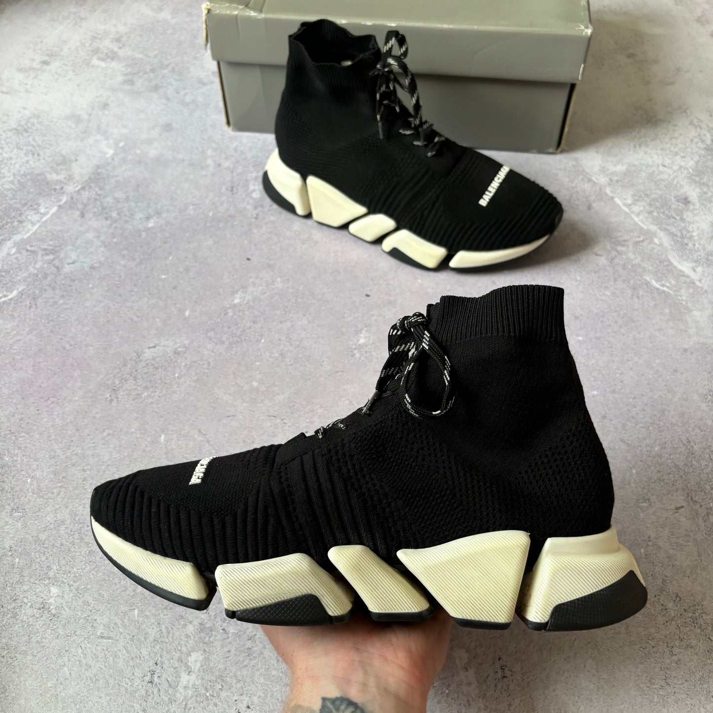 Balenciaga Speed Laced Trainers - Fits UK 9