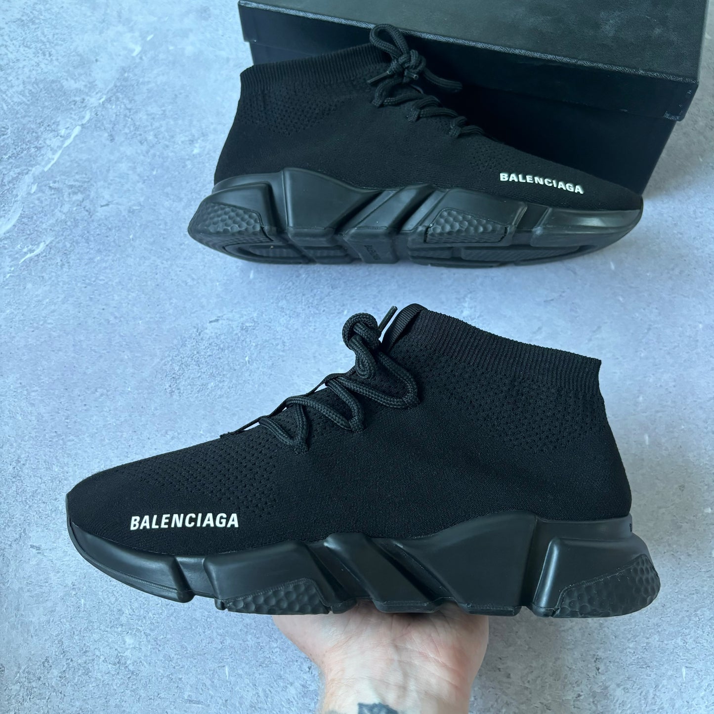 Balenciaga Speed Laced Trainers - Fits UK 8