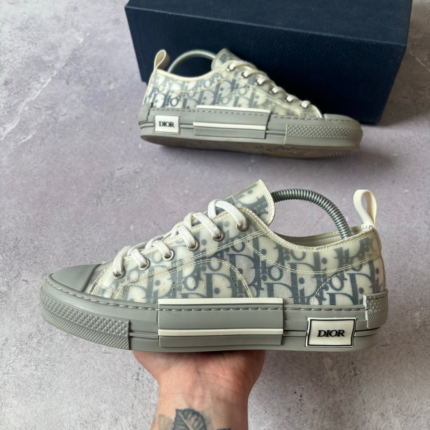 Dior B23 Low Trainers - UK 6.5