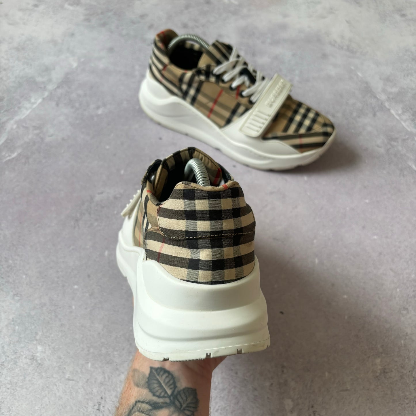 Burberry Ramsey Trainers - UK 9