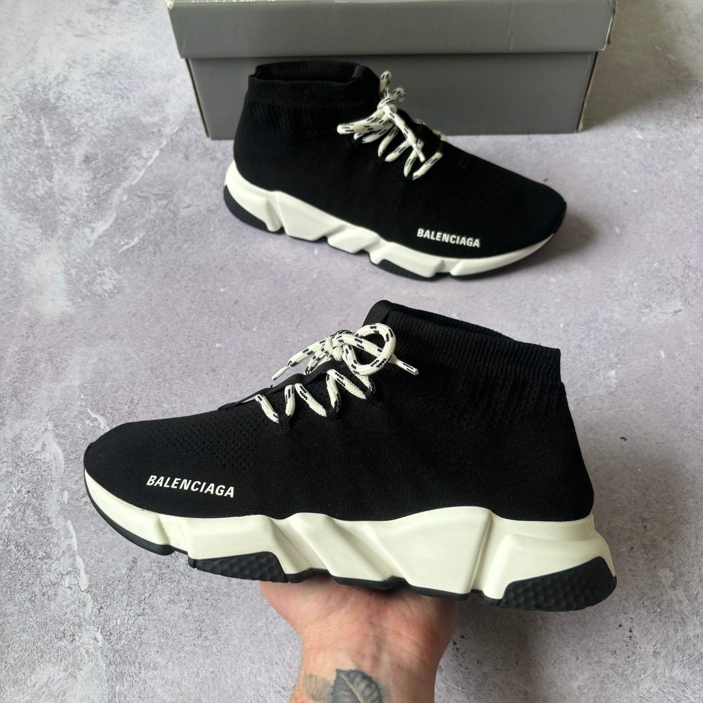Balenciaga Speed Laced Trainers - UK 10