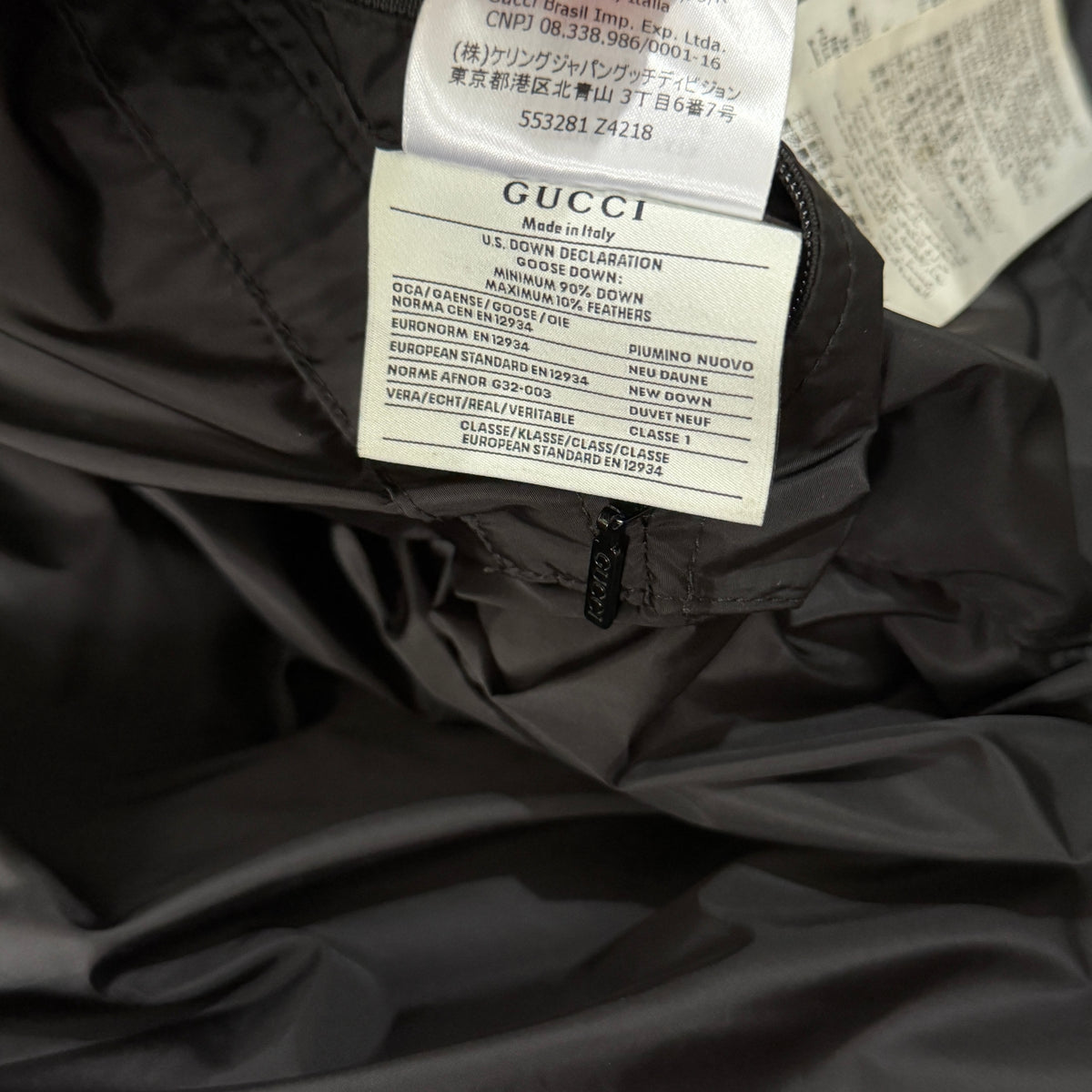 Gucci Puffer Jacket - Fits Large