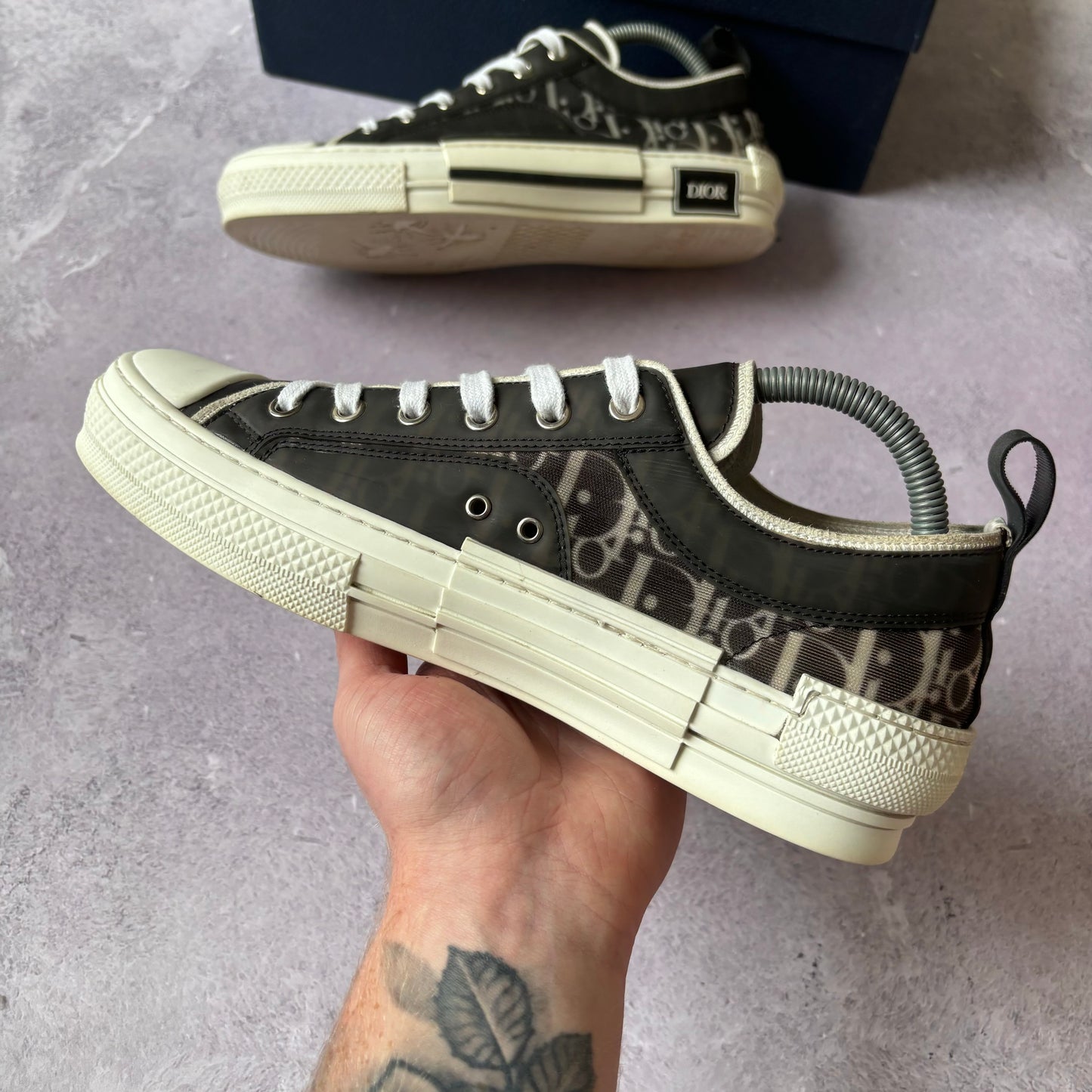 Dior B23 Low Trainers - UK 7