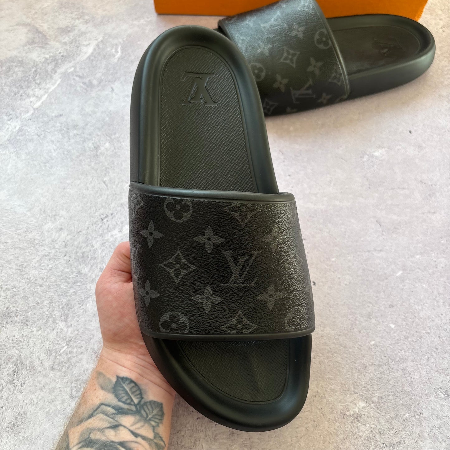 Louis Vuitton Waterfront Mule Sliders - Fits UK 10.5/11