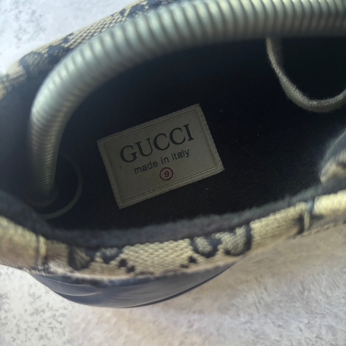 Gucci Ryhton Trainers - UK 9