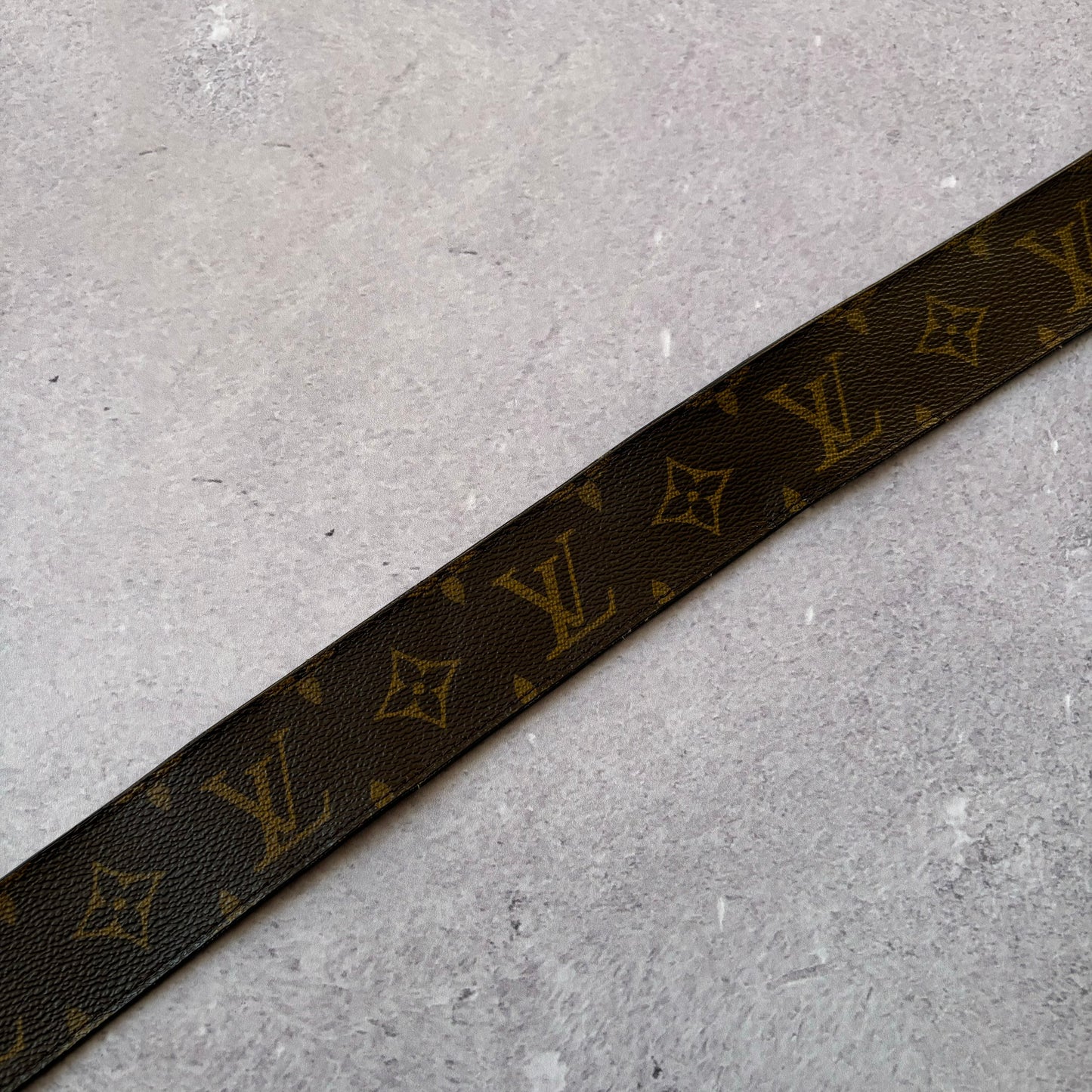 Louis Vuitton Brown Monogram Belt - Fits Waist 34” - 36”