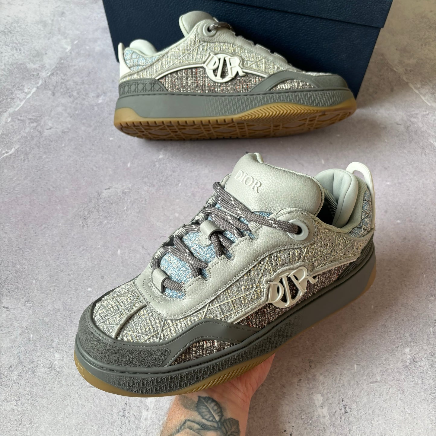 Dior B9S Skate Trainers (504/888) - UK 9