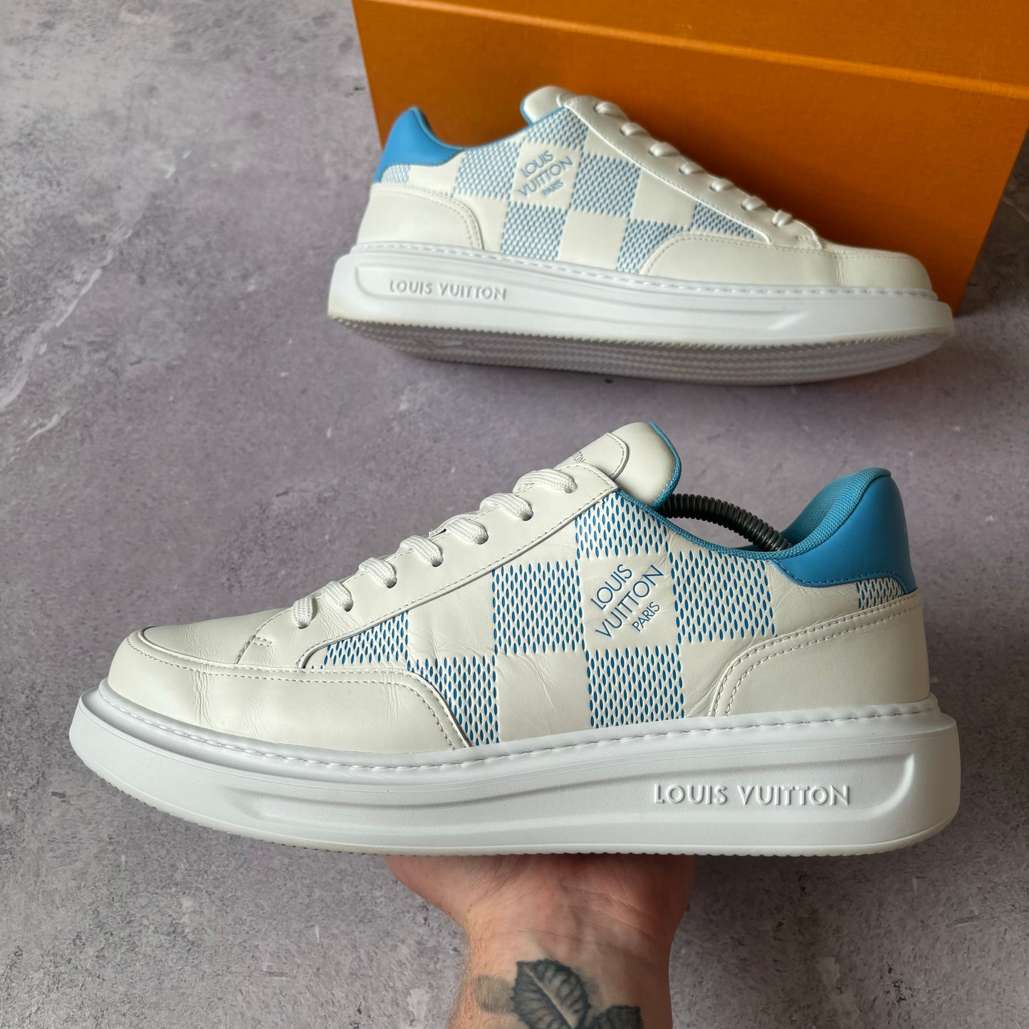 Louis Vuitton Beverly Hills Trainers - Fits UK 10