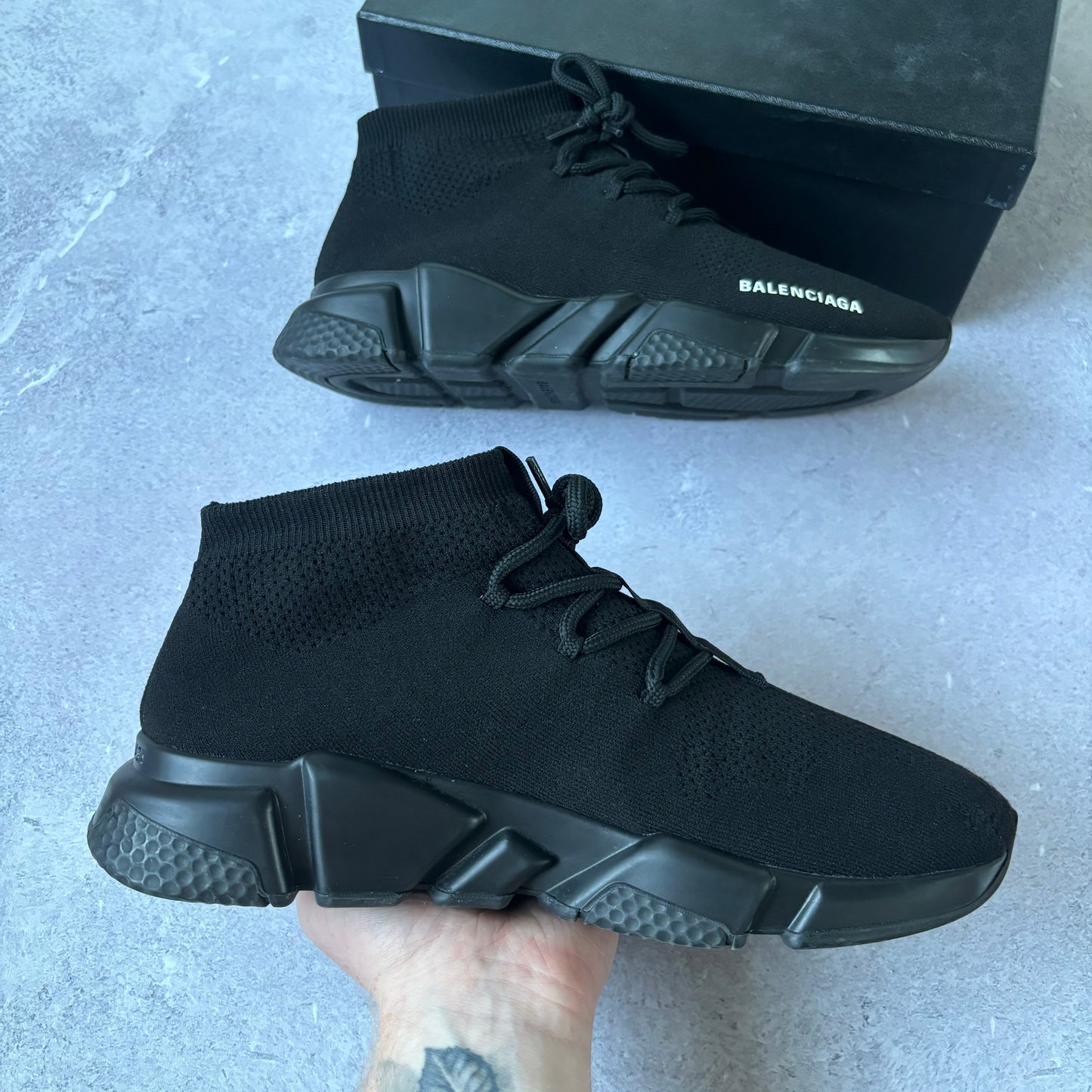 Balenciaga Speed Laced Trainers - Fits UK 8