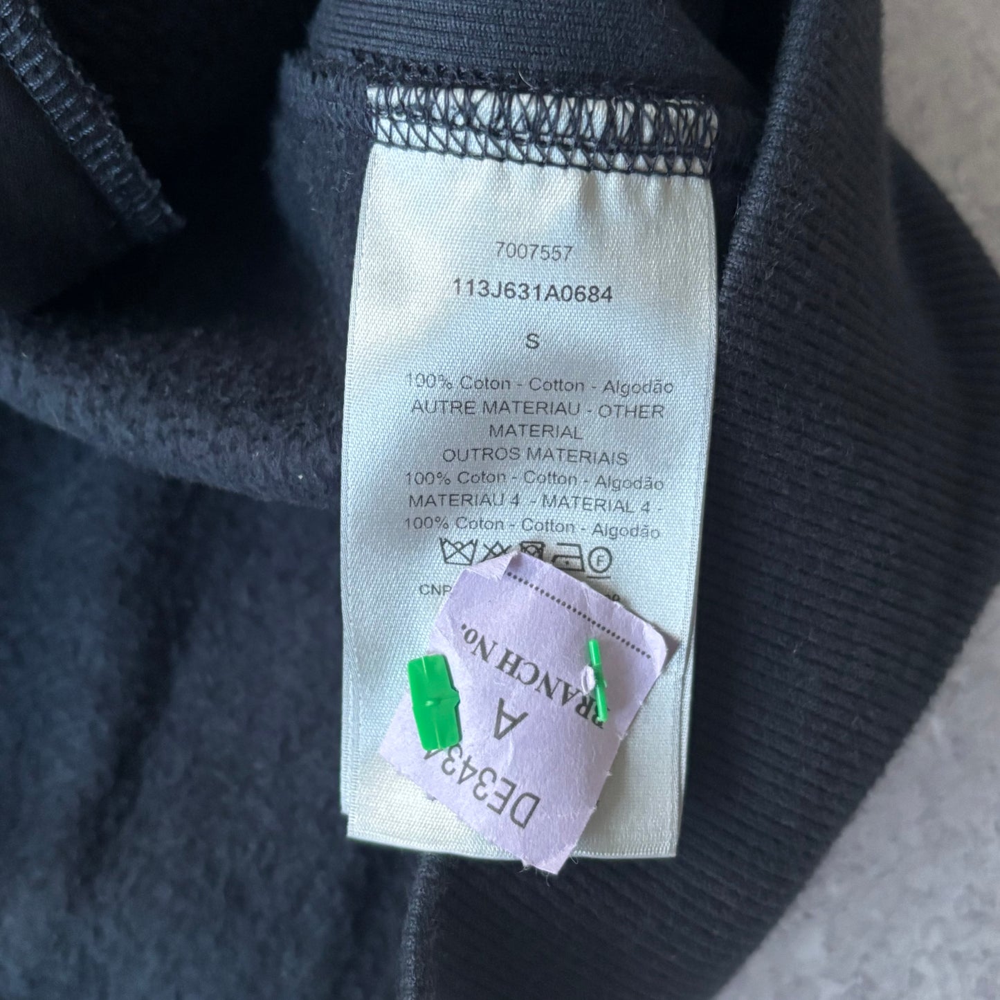 Dior Towel Hoodie - Small