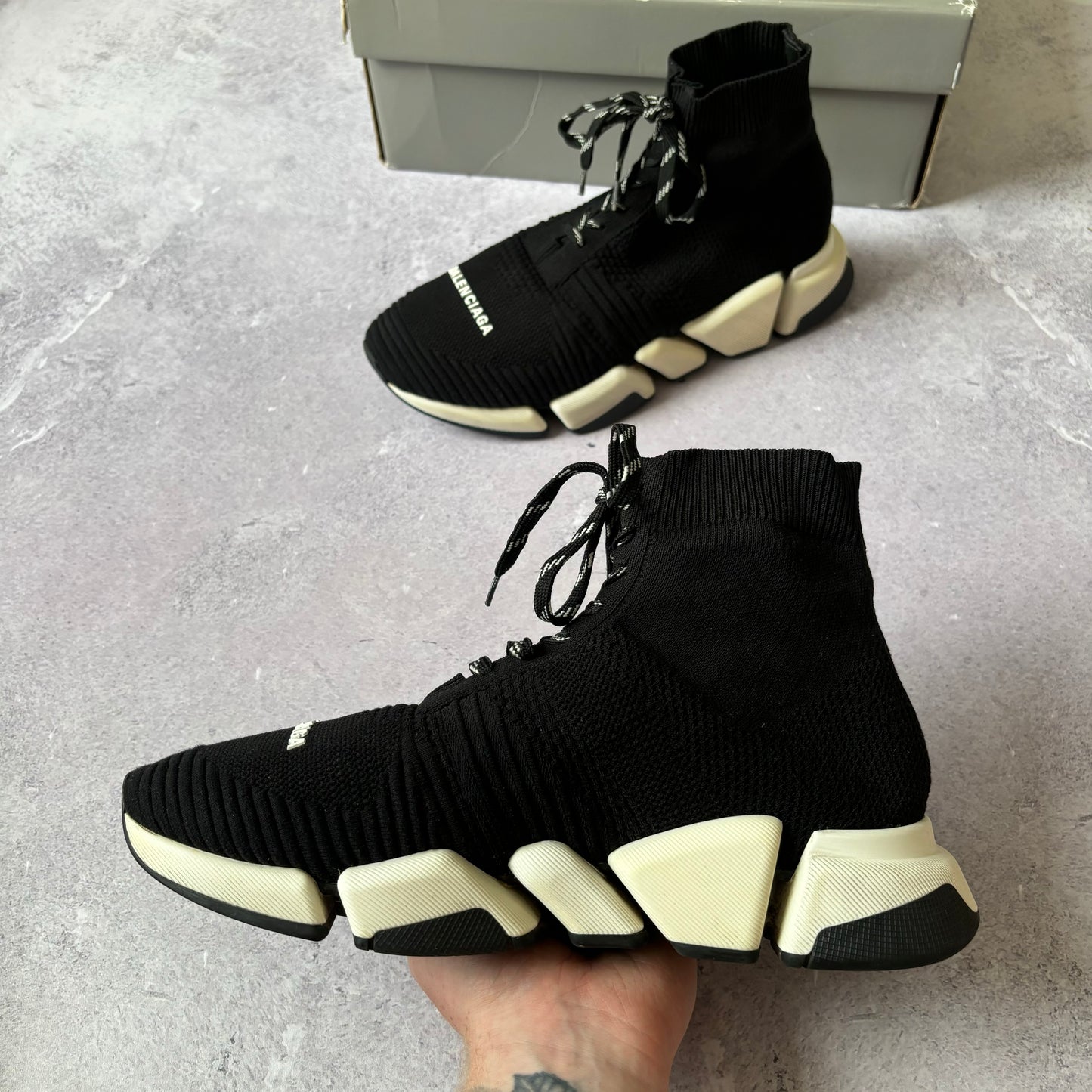 Balenciaga Speed Laced Trainers - Fits UK 9