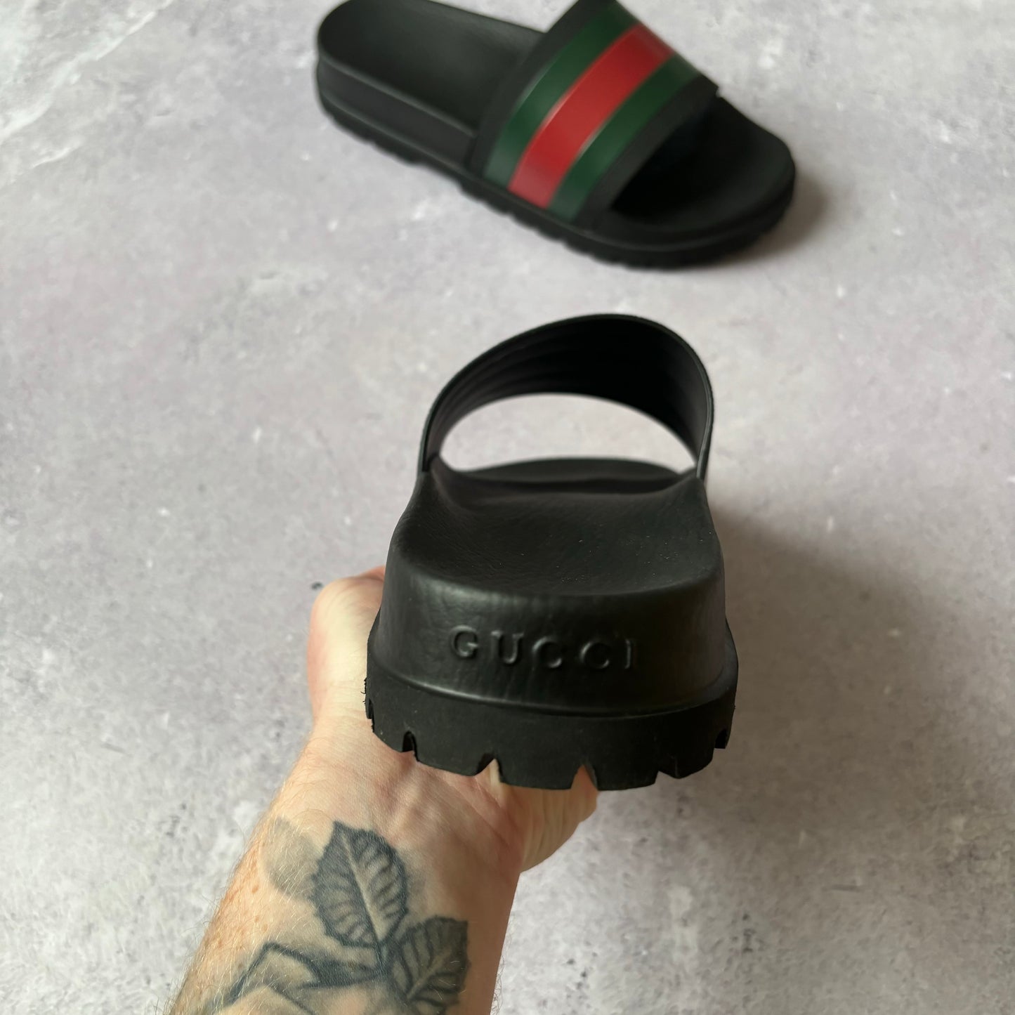Gucci Web Sliders - UK 7