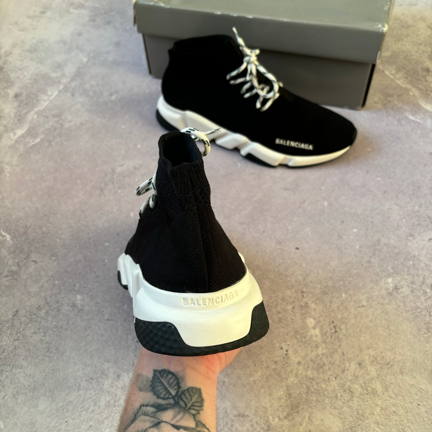 Balenciaga Speed Laced Trainers - Fits UK 10