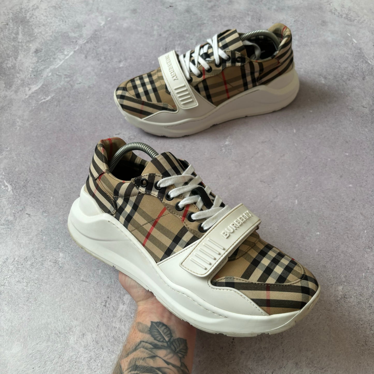 Burberry Ramsey Trainers - UK 9