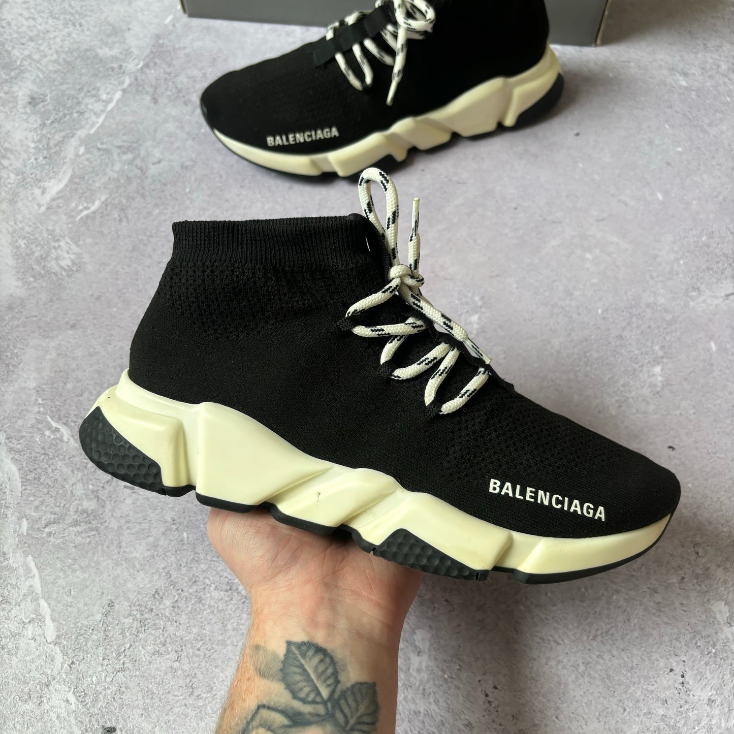 Balenciaga Speed Laced Trainers - UK 7