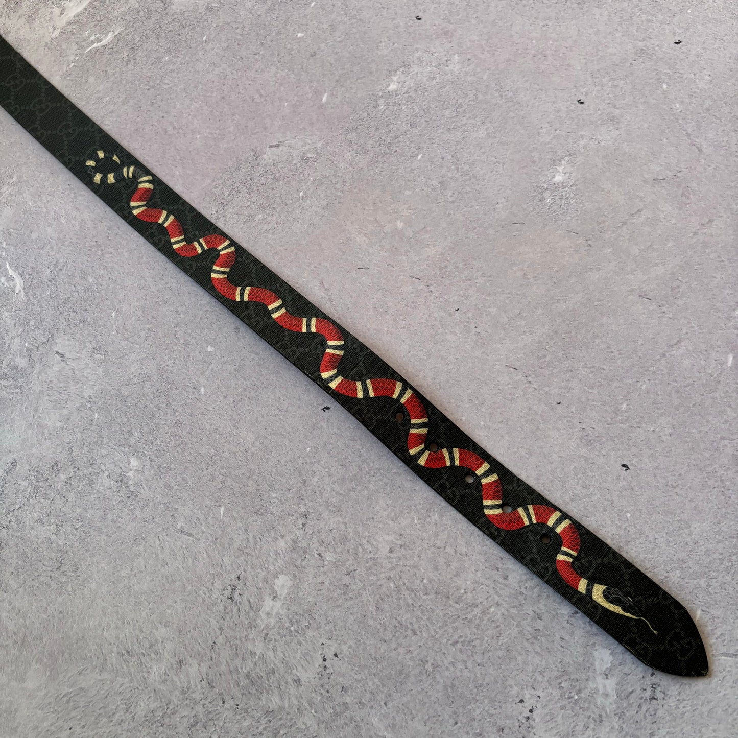 Gucci Kingsnake Belt - Fits Waist 32” - 34”