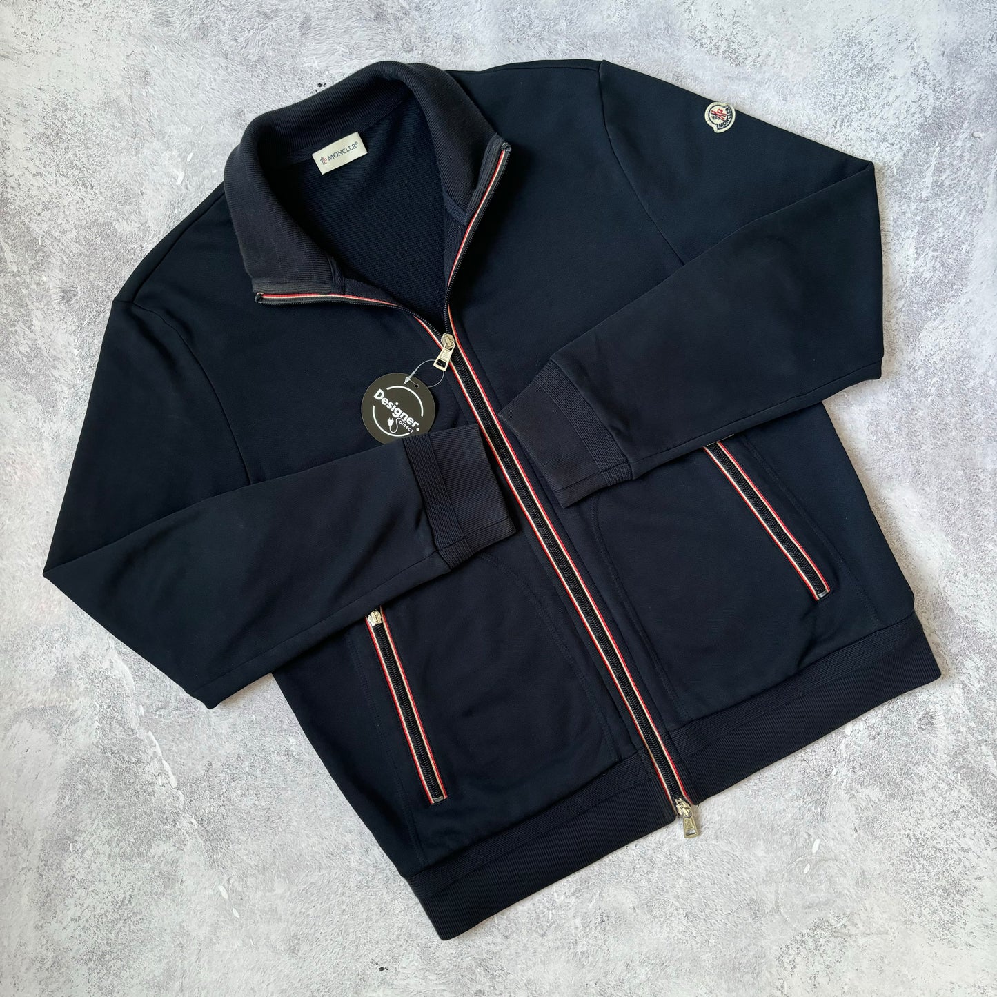 Moncler Zip Up Jacket - Fits Medium