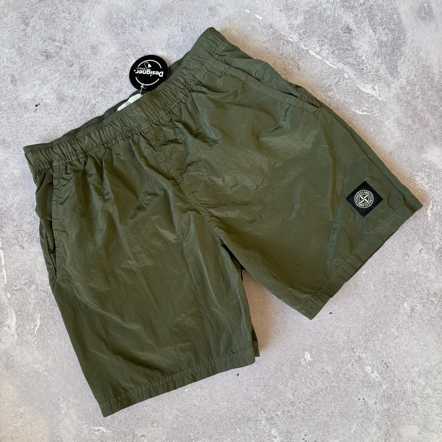 Stone Island Nylon Metal Swim Shorts - Small