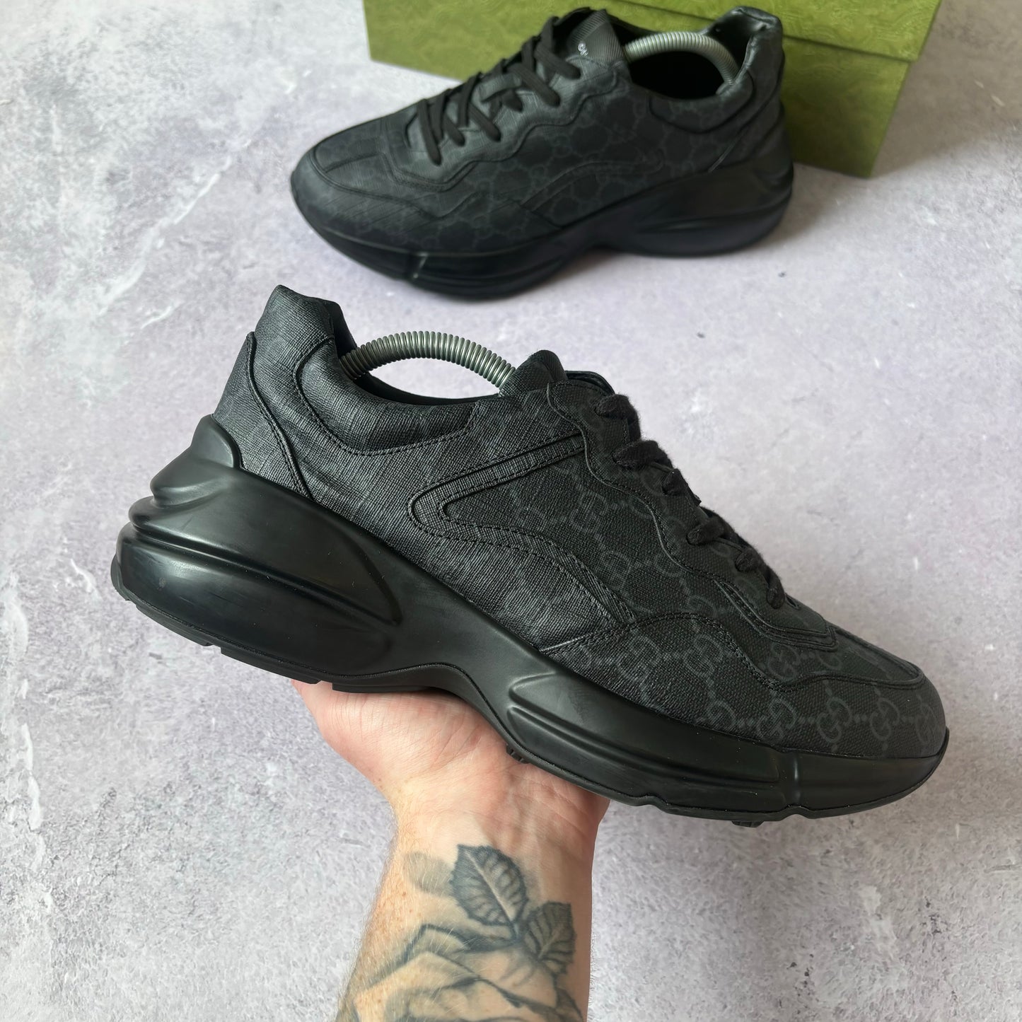 Gucci Rython Trainers - UK 9