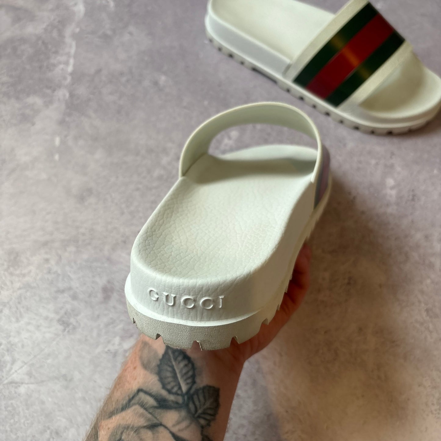 Gucci Web Sliders - UK 9