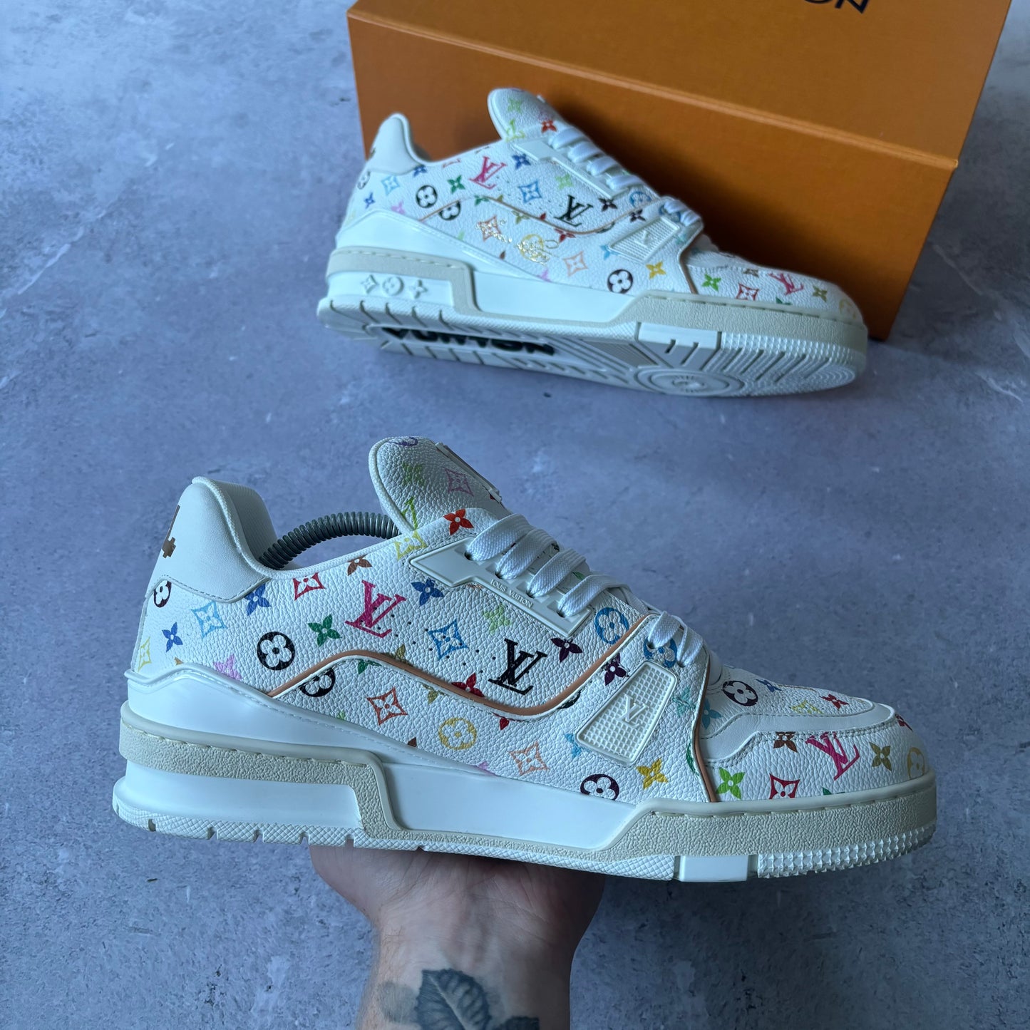 Louis Vuitton X Murakami Trainers - Fits UK 9