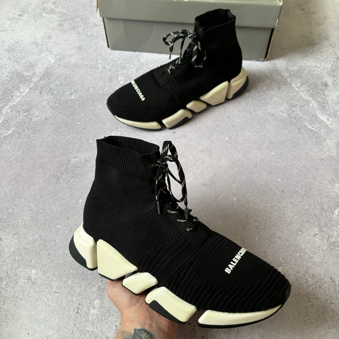 Balenciaga Speed Laced Trainers - Fits UK 9