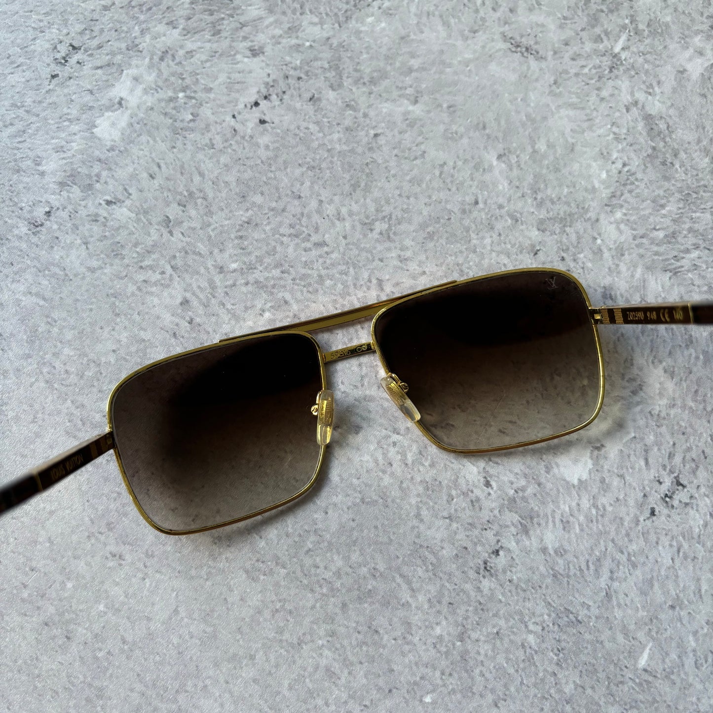 Louis Vuitton Attitude Sunglasses - Gold