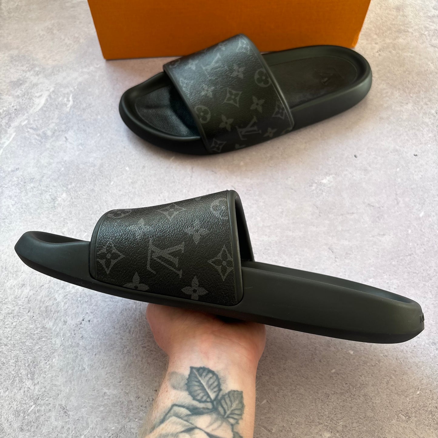 Louis Vuitton Waterfront Mule Sliders - Fits UK 10.5/11