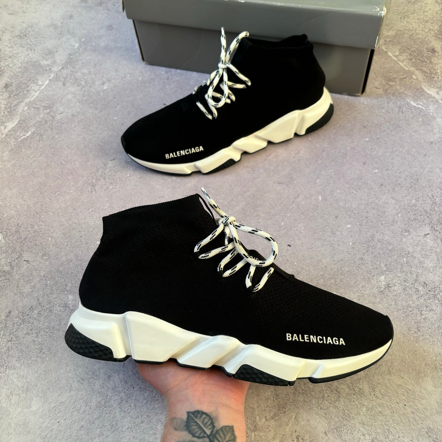 Balenciaga Speed Laced Trainers - Fits UK 10