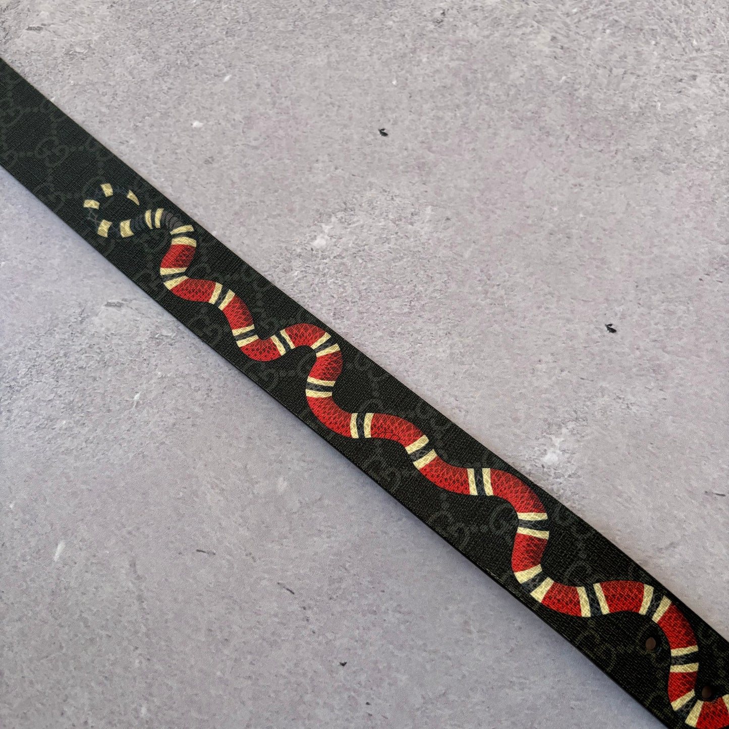 Gucci Kingsnake Belt - Fits Waist 32” - 34”