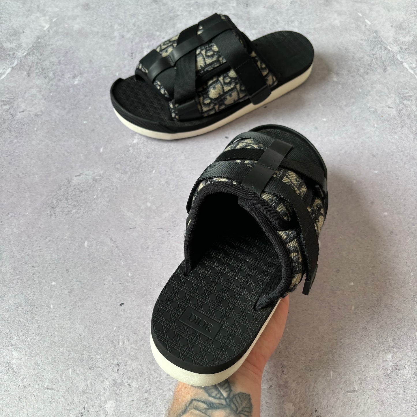 Dior Alpha Sliders - UK 8